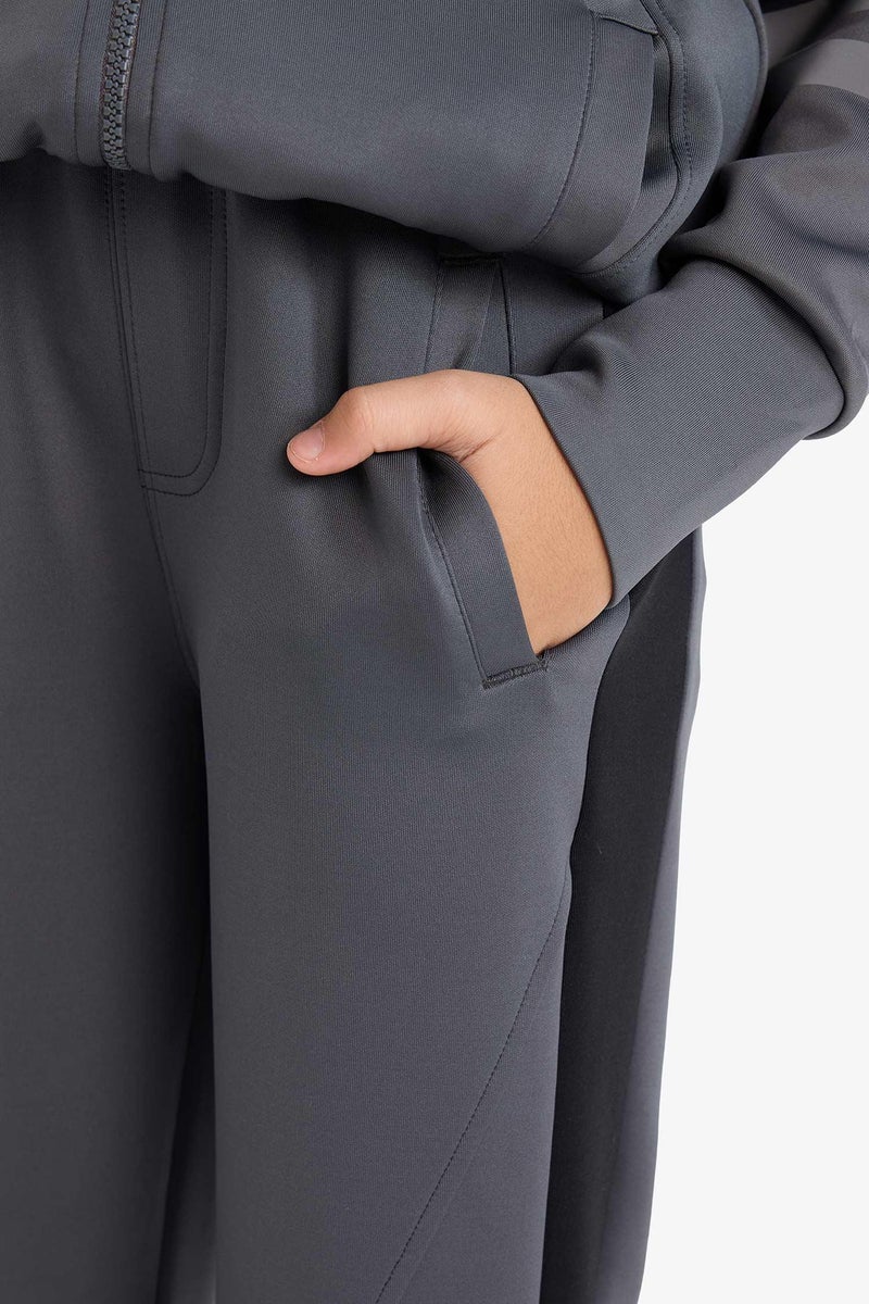 ديفاكتو بنطلون سويت بانتس اولادي قماش سكوبا جوجر فيت - Image 4